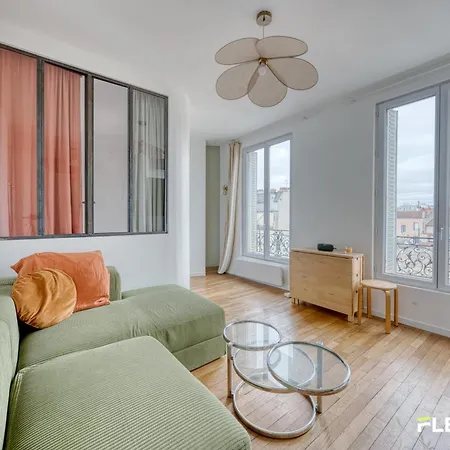 Apartament Bright Near Parc Des Buttes-chaumont