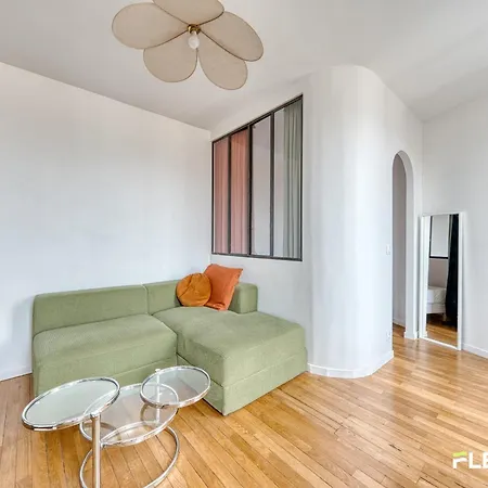 Apartament Bright Near Parc Des Buttes-chaumont *