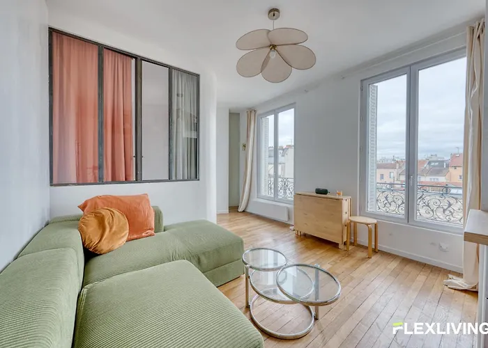 Apartament Bright Near Parc Des Buttes-chaumont